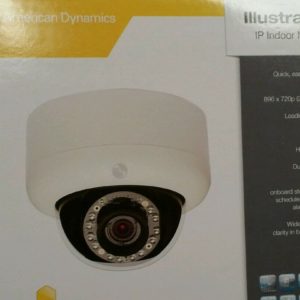 AMERICAN DYNAMICS AD ADCi400-D011 Illustra 400 Dome SVGA IP Security Camera