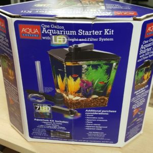 New Aqua Culture One Gallon Aquarium Starter