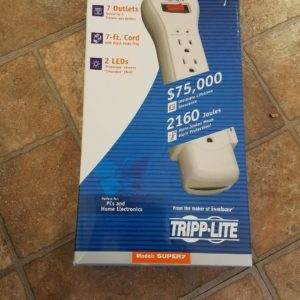 Tripp Lite SUPER7 SUPER7 Surge Suppressor  7 Outlets  7 ft Cord  2160 Joules