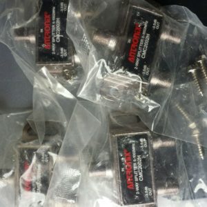 4x 2-way Cable Splitter 2way coax signal split Antenna RG6 ANTRONIX CMC2002H NEW