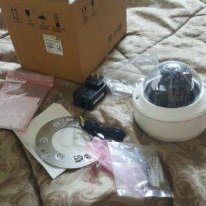 Hikvision DS-2CD733F-EI Dome IR Network Camera 2.8-11mm DC12V POE/6.5W MAX