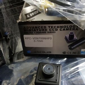 KT&C KPC-VSN700NH 3.7mm Mini CCD Color DSP Super Miniature Square Camera