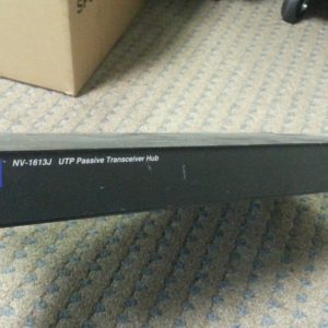 USED NVT NV-1613J UTP PASSIVE TRANSCEIVER HUB...working