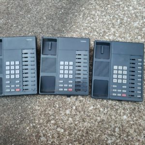 lot of 3 Toshiba DKT2010-H Telephone