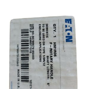 Eaton HM1R16 F FRAME ROTARY HANDLE