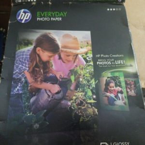 HP Glossy Everyday Photo Paper Discontinued By HP 25 Sheets, 8.5" x 11" FreeShip