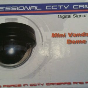 Hawk-I HAWK-346CD 1/3" Color CCD Dome Security Camera WTHR/TEMPER-Proof