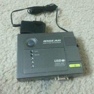 IOGear GCE700 IOGear USB KVM Console Extender USB, VGA local unit only with AC