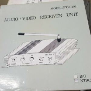 NTSC AUDIO/VIDEO RECEIVER UNIT PTU-402