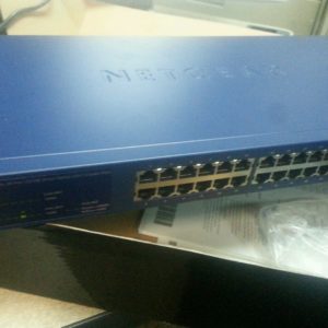 NetGear FS726T ProSafe 24 Port 10/100 Smart Switch with 2 Gigabit Ports