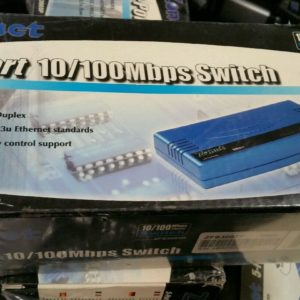 ZONET ZFS3005P 5-Port 10/100 Mbps Switch - New Sealed Box