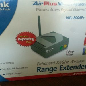 D-Link Router Access Point DWL-800AP+ w/ AC Adapter new sealed