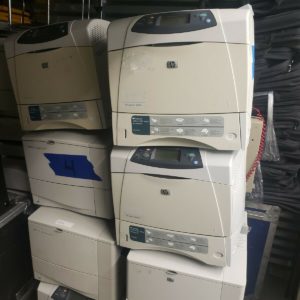 HP LaserJet 4250n Workgroup Printer Working High Usage Count