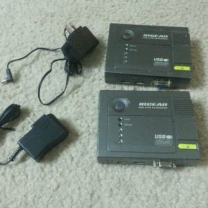 IOGear GCE700 IOGear USB KVM Console Extender USB, VGA local unit + remote unit