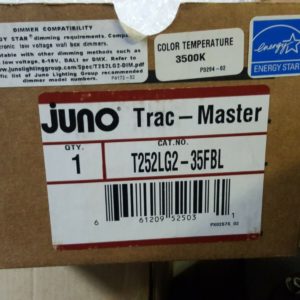 Juno Lighting Group  Juno Trac-MASTER T Lighting T252LG2-35FBL