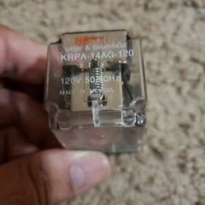 POTTER & BRUMFIELD  KRPA-14AG-120  Power Relay, KRP Series, 120 VAC, 6 A