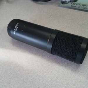 Sterling Audio S50 Class A Fet Black Microphone Works!