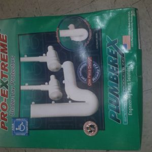 X4333WHT 2465860 Pro-Extreme Ada Molded Cover Under Lav Protector, 3-Piece Kit