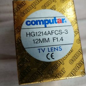 COMPUTAR HG1214AFCS-3 TV LENS 12MM F1.4 * NEW IN BOX *