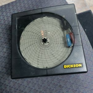 DICKSON DATA MOD# TH621 TEMPERATURE & HUMIDITY RECORDER W/O AC POWER ADAPTER
