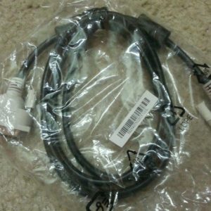 Dell 5K054 DVI video cable M/M 18 pin 6' Hotron E246588 AMW new in pkg lot of 10