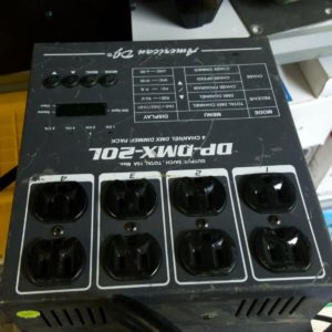 ELATION DP-DMX20L DMX 4 CHANNEL DIMMER PACK light chase
