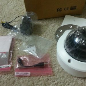 IR NETWORK  DS-2CD733F-EI  2.8-11mm DC12V /POE/6.5W MAX Dome Camera