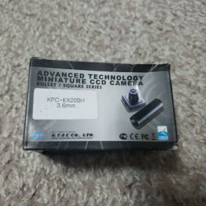 KT&C KPC-EX20BH 600TVL Mini Square ExView B/W Camera, 3.6mm  KT&C KPC-EX20BH...