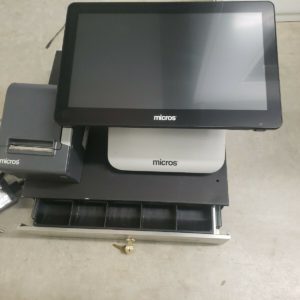 Micros Oracle POS Systems Workstation 6 series model 610 Used 