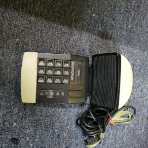 STENTOFON ZENITEL Vintage Orange Corded Intercom Phone ☎️ 👀 Norway 1000 600 100