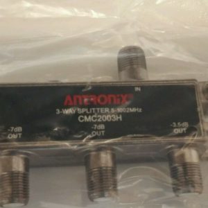 3x Antronix 3-way High Performance Coaxial Splitter Signal CMC2003H Cable TV HD