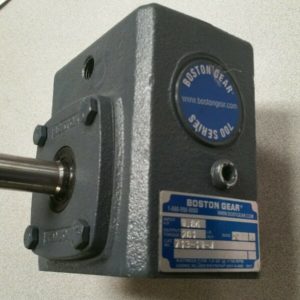 BOSTON GEAR 0.86 INPUT HP 281 TORQUE ISO 9002 SPEED REDUCER, 713-10-J *NEW*