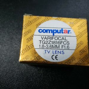 Computar TG2Z1816FCS 1.8-3.6mm F1.6 CS 1/3" Vari Focal Lens 1/3" CS mount CCTV