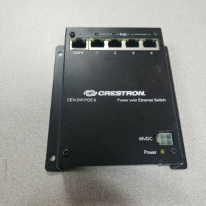 Crestron CEN-SW-POE-5 5-Port Power Over Ethernet Switch