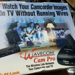 RF-Link WAVECOM Cam Pro The Wireless Link Between Your Camcorder and TV 2.4 GHz