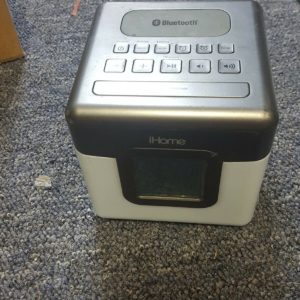 iHome iBT28GC Bluetooth Color Changing Dual Alarm Clock FM Radio