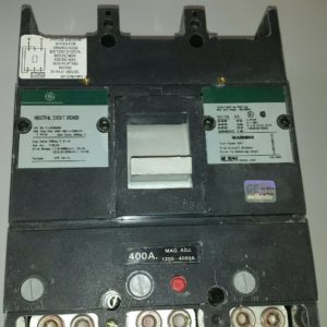 GE TJJ436400, 400 AMP 600 VOLT Circuit Breaker, Green Label