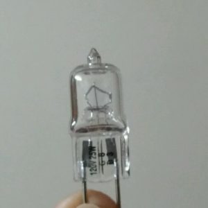 Lot of 100 pcs G 8 Pin Halogen 120 v volt |25 W | watt  G8 D 3