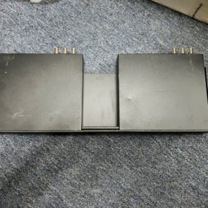 Lot of 2 Crestron QM-TX Quick Media Transmitter with ST-RMK