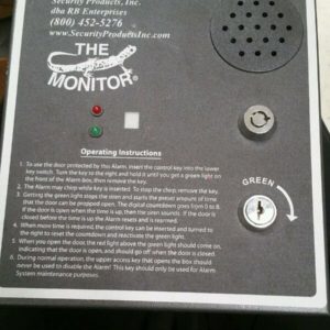 Monitor 4000 Exit Alarm - DIY Exit Alarm for Restaurants