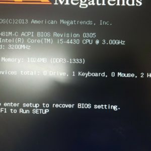 OEM Asus H81M-C LGA1150  Motherboard w/ I/O Shield, i5-4430 CPU @ 3.00GHz, I/O