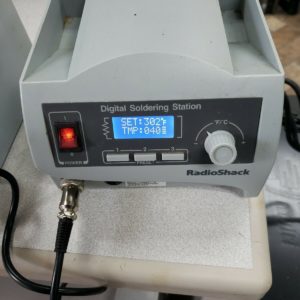Radio Shack Digital Soldering Station  64-053   Missing top part soldering iron
