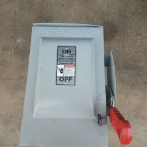 SIEMENS HNF361R 30A 600V 3P 3Ph 3R NonFused used