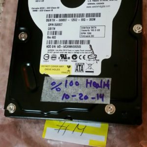WESTERN DIGITAL WD1600JS-75NCB3 160GB SATA HARD DRIVE  DCM: HSCHNTJAH