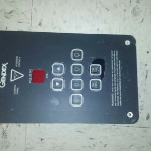 Gendex Pan Control Display 124-0111