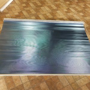 HALCYON TR 50X70 S/B  Shades,Blue,Polyester/Aluminum ,70In W