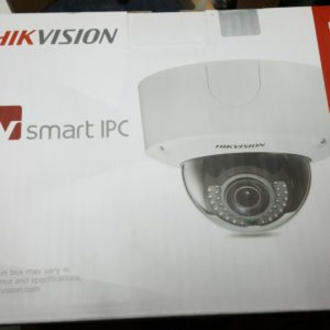 Hikvision 6MP Smart IP Outdoor Dome Camera Varifocal WITH Lens DS-2CD4565F-IZH