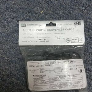 MG Electronics AC/DC 2412-800 AC to DC Power Converter