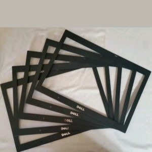 NEW 5 pack OEM Dell Latitude E6400 LCD Front Trim Bezel C577T w/o Webcam port