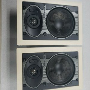 Pair Sonance Symphony S623T In Wall Ceiling Flush Mount Speakers